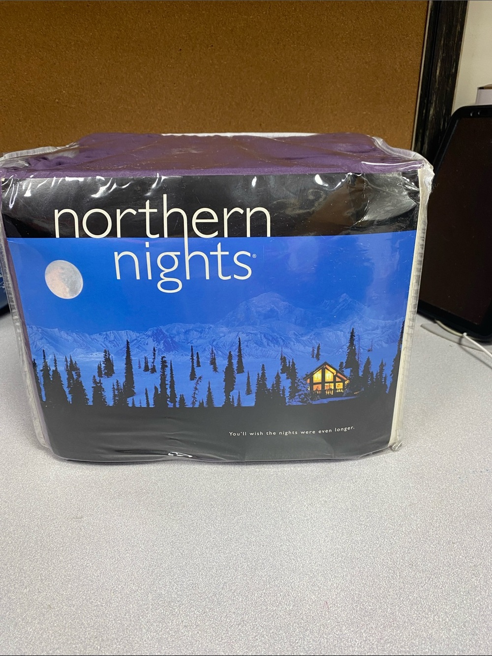 Northern Nights Purple Sheet Set - Soft & Smooth Bedding